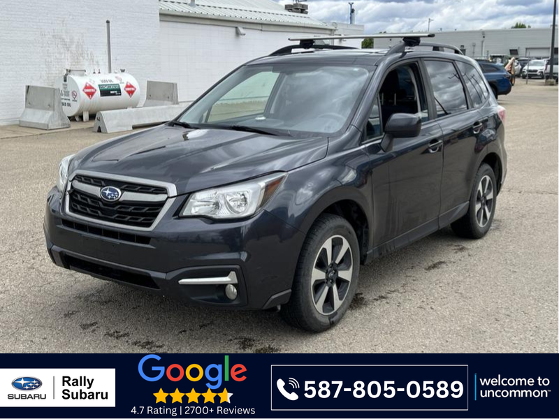 Gray 2018 Subaru Forester 2.5i Touring SUV / Crossover All-Wheel Drive Automatic