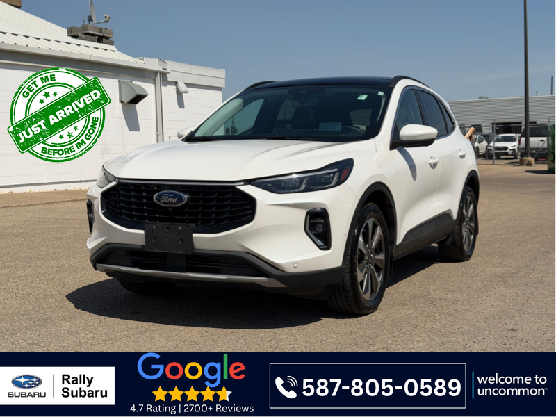 White 2023 Ford Escape Platinum AWD SUV / Crossover All-Wheel Drive Automatic