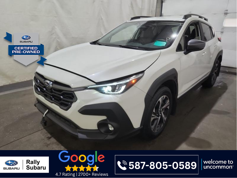 White 2025 Subaru Crosstrek Touring AWD SUV / Crossover Automatic