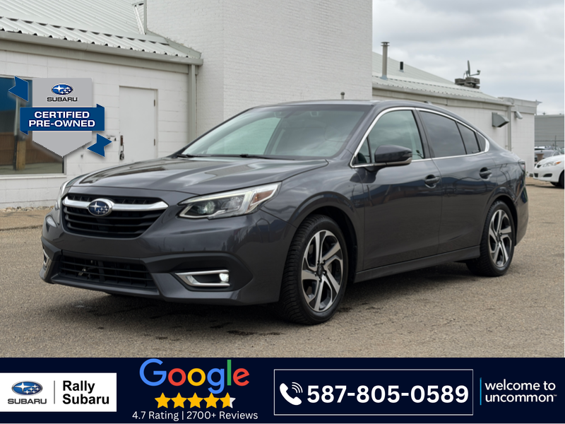 Gray 2022 Subaru Legacy Limited AWD Sedan All-Wheel Drive Automatic