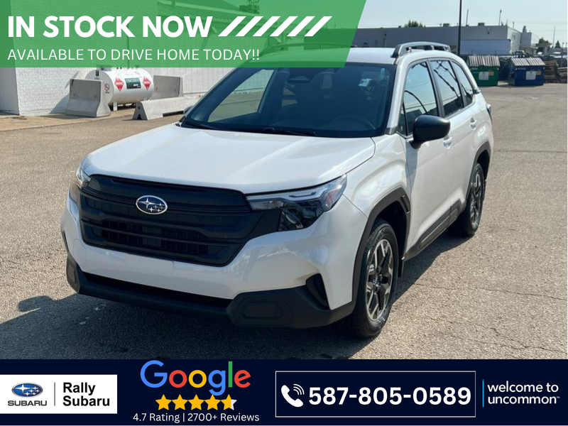 Crystal White Pearl 2026 Subaru Forester SUV / Crossover Automatic