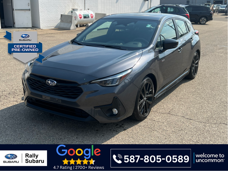 Gray 2024 Subaru Impreza Wagon All-Wheel Drive Automatic