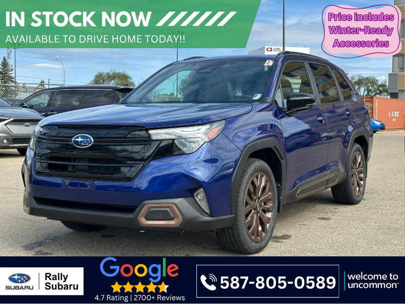 Sapphire Blue 2026 Subaru Forester SUV / Crossover All-Wheel Drive Automatic