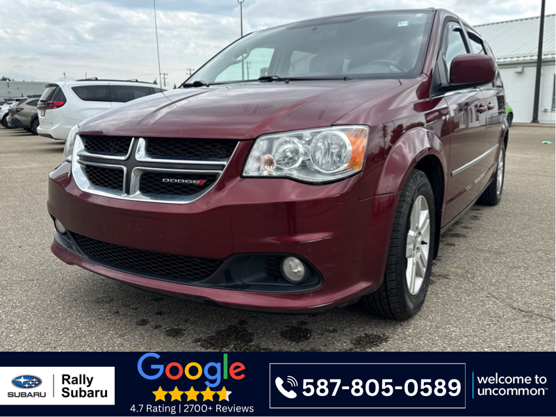 Red 2017 Dodge Grand Caravan Minivan Automatic