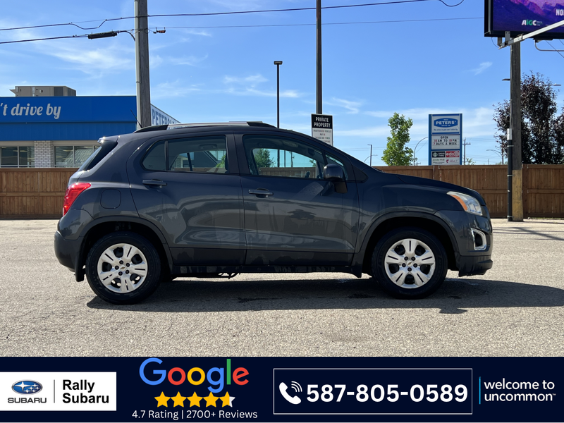 Gray 2014 Chevrolet Trax SUV / Crossover Manual