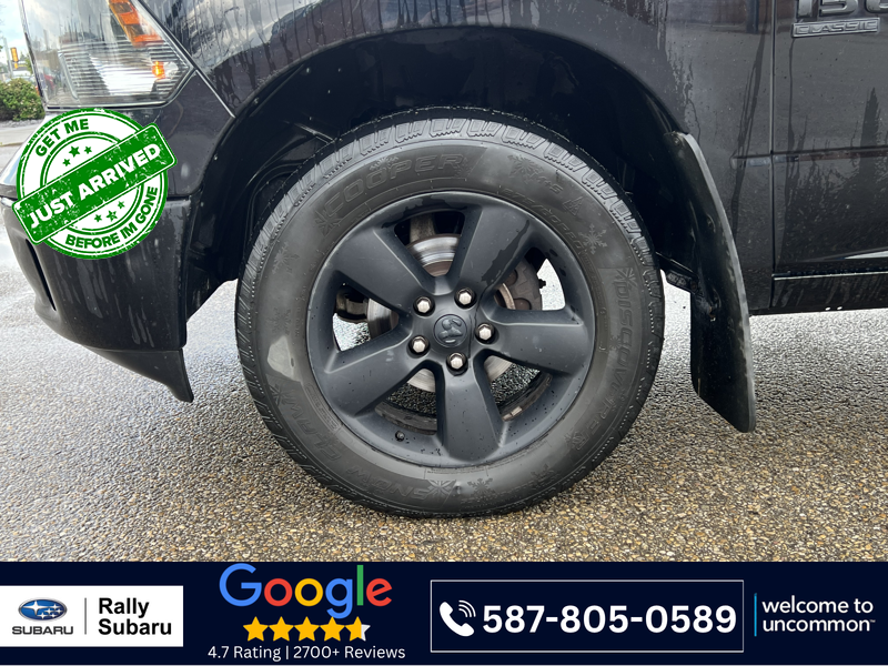Black 2019 RAM 1500 Pickup Truck Four-Wheel Drive Automatic