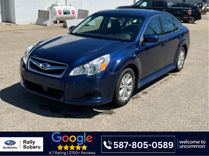 Azure Blue 2011 Subaru Legacy Sedan Automatic