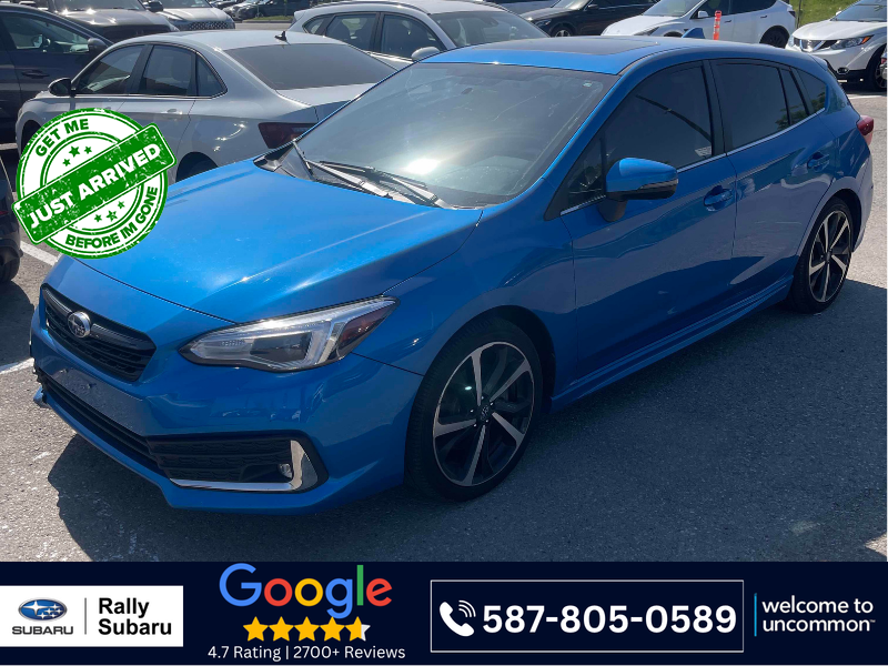 Blue 2020 Subaru Impreza Hatchback Automatic