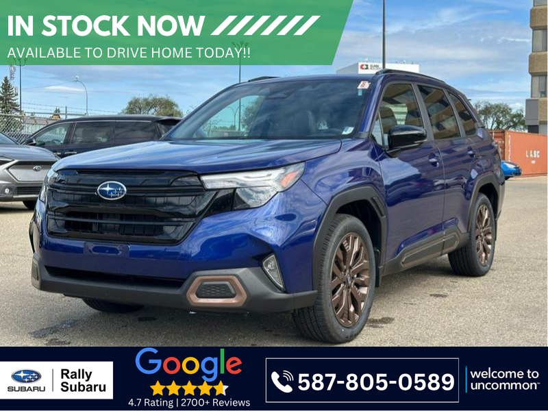 Sapphire Blue 2026 Subaru Forester SUV / Crossover All-Wheel Drive Automatic