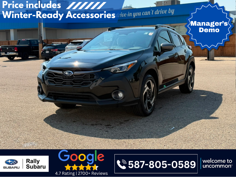 Crystal Black Silica 2026 Subaru Crosstrek Hybrid SUV / Crossover All-Wheel Drive Automatic