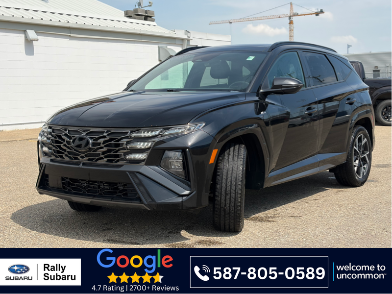 Black 2025 Hyundai Tucson Hybrid SUV / Crossover All-Wheel Drive Automatic