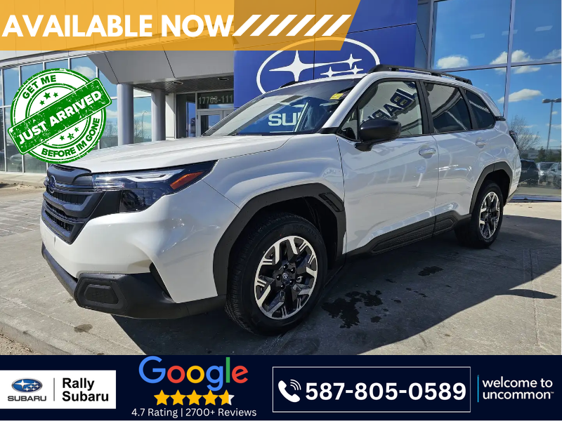 Crystal White Pearl 2026 Subaru Forester SUV / Crossover Automatic