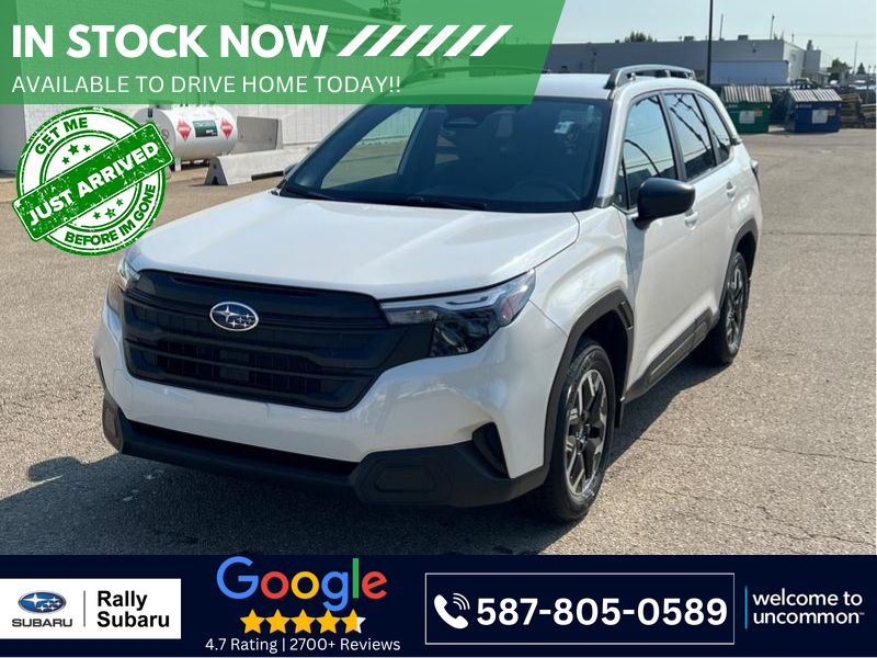 Crystal White Pearl 2026 Subaru Forester SUV / Crossover Automatic