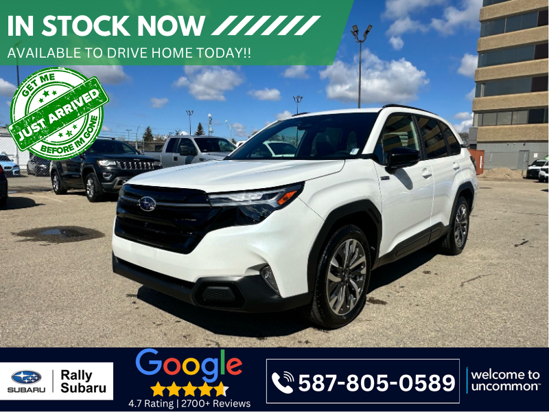 Crystal White Pearl 2026 Subaru Forester Hybrid SUV / Crossover Automatic