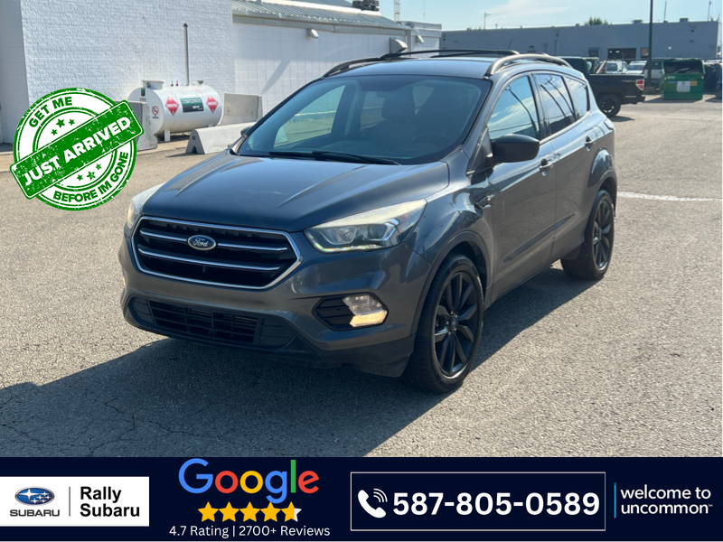 Gray 2017 Ford Escape SUV / Crossover All-Wheel Drive Automatic