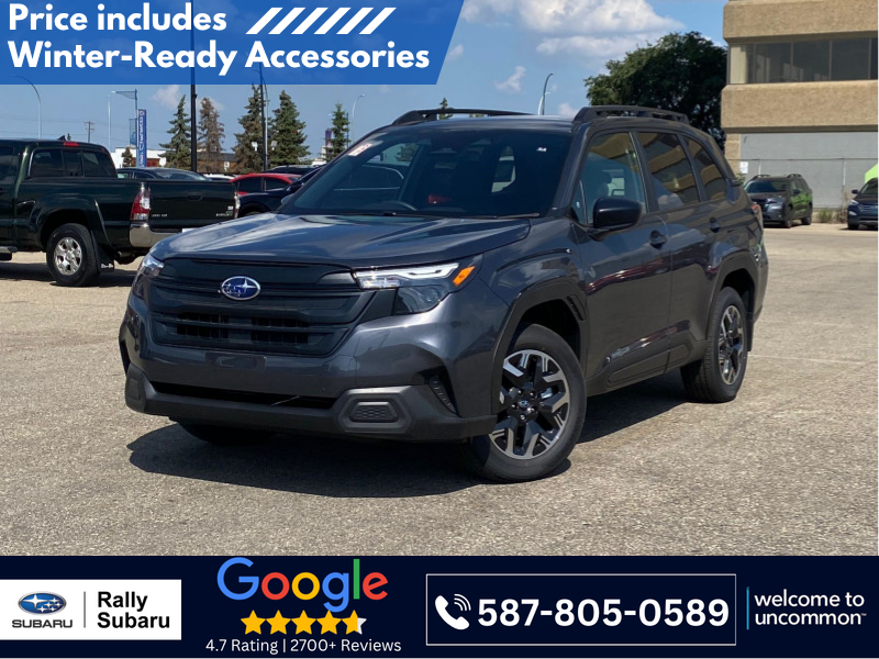 Gray Metallic 2026 Subaru Forester SUV / Crossover Automatic
