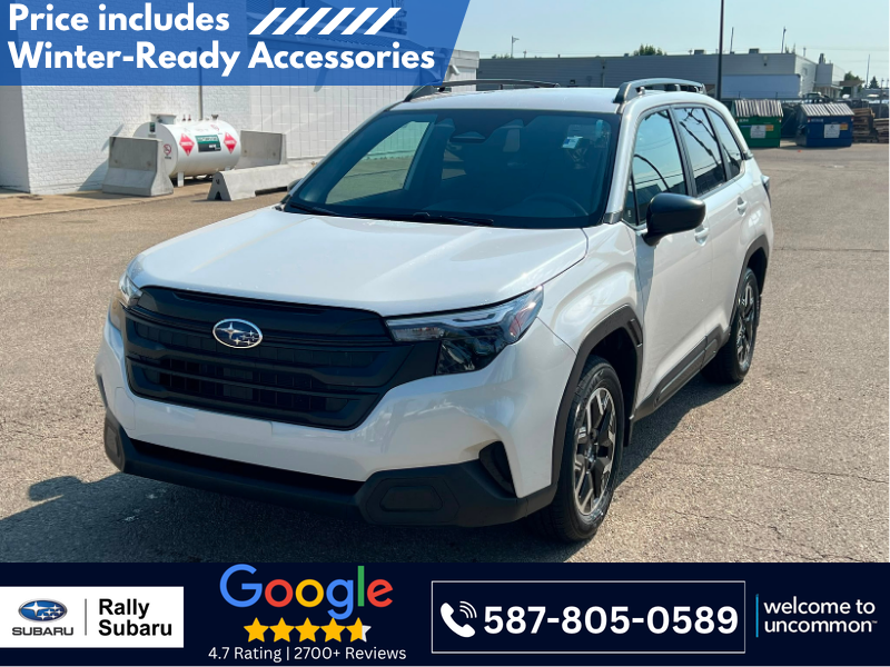 Crystal White Tricoat 2026 Subaru Forester SUV / Crossover Automatic