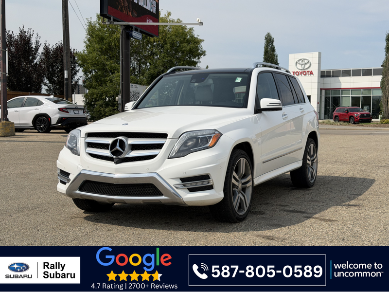 White 2014 Mercedes-Benz GLK SUV / Crossover All-Wheel Drive Automatic