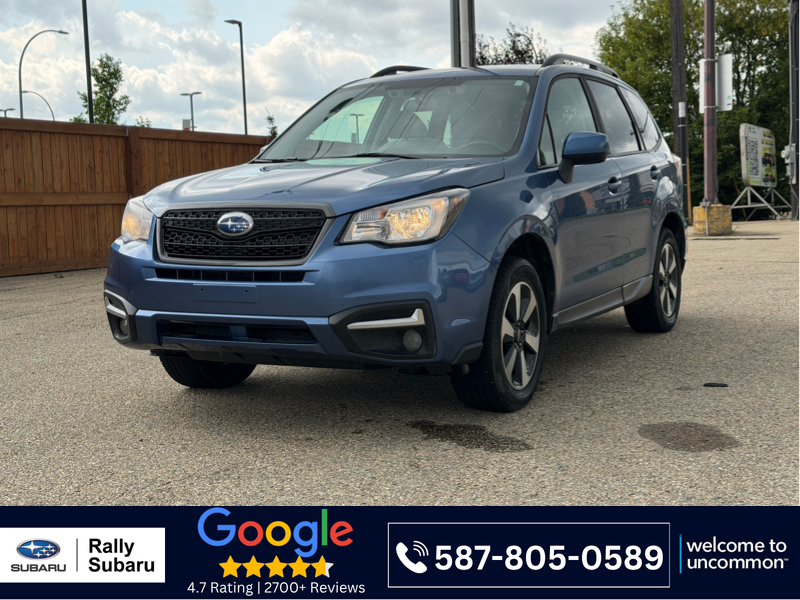 Blue 2018 Subaru Forester SUV / Crossover All-Wheel Drive Automatic
