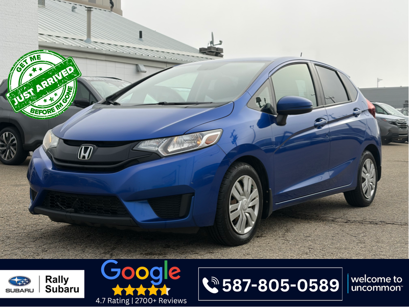 2016 Honda Fit Hatchback Front-Wheel Drive Manual