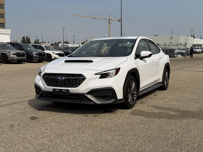 White 2024 Subaru WRX Sedan All-Wheel Drive 6-Speed Manual