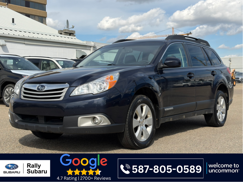 Deep Indigo Blue 2012 Subaru Outback Wagon All-Wheel Drive Automatic