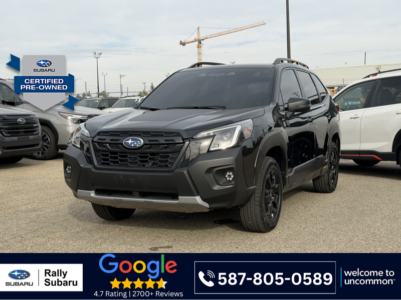 Black 2024 Subaru Forester Wagon Automatic