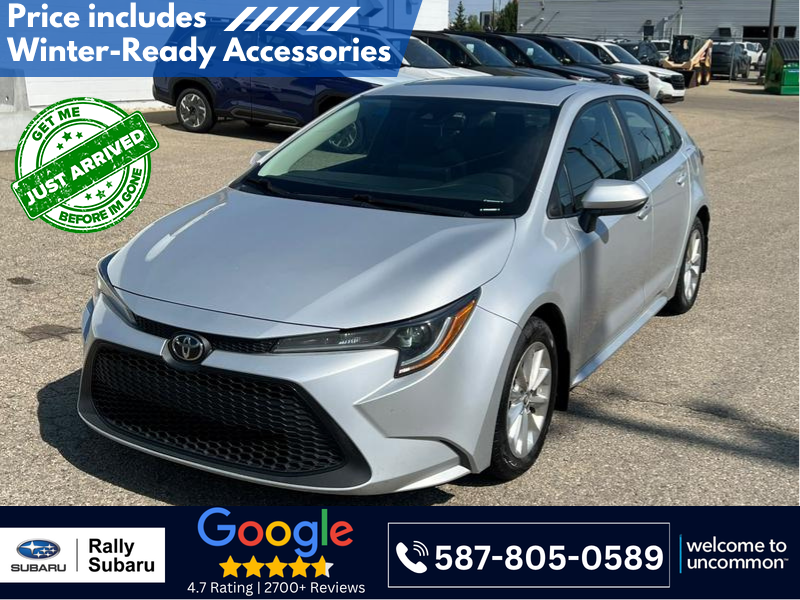 Silver 2022 Toyota Corolla Sedan Front-Wheel Drive Automatic
