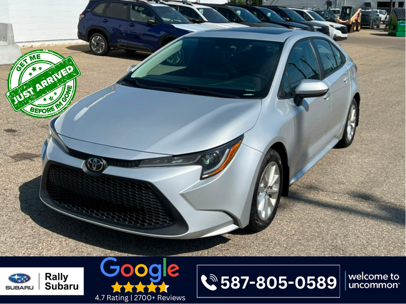 Silver 2022 Toyota Corolla Sedan Front-Wheel Drive Automatic