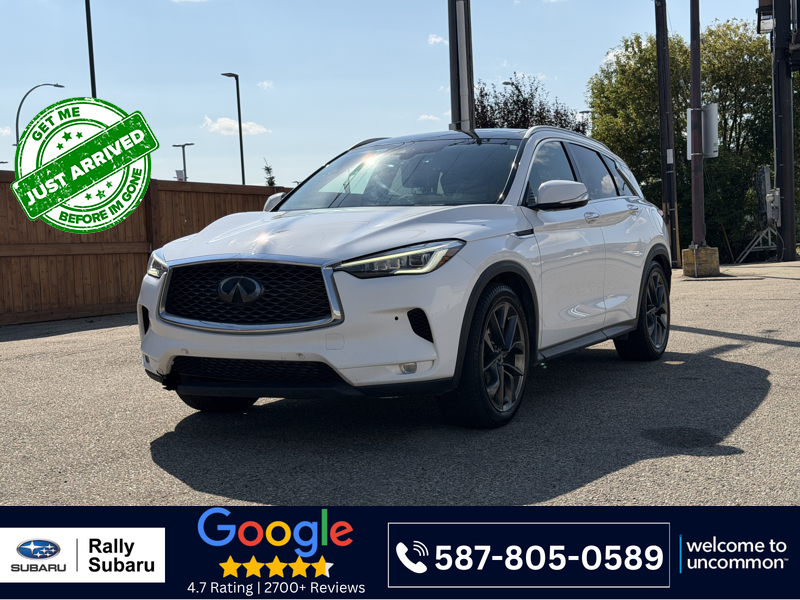 White 2019 INFINITI QX50 SUV / Crossover Automatic