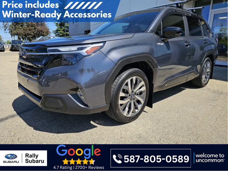 Gray Metallic 2026 Subaru Forester Hybrid SUV / Crossover Automatic