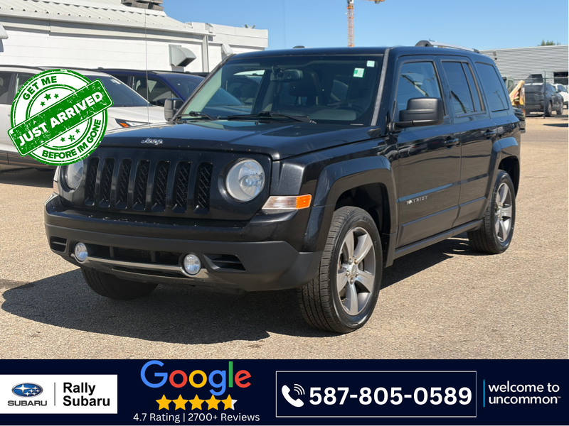 Black 2016 Jeep Patriot SUV / Crossover Four-Wheel Drive Automatic