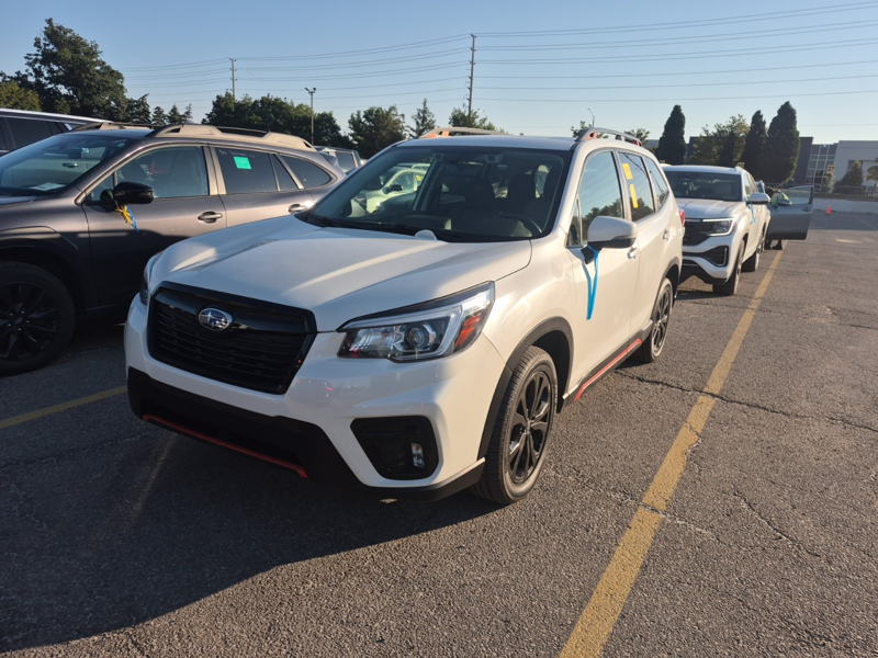 White 2019 Subaru Forester SUV / Crossover All-Wheel Drive Continuously Variable Transmission