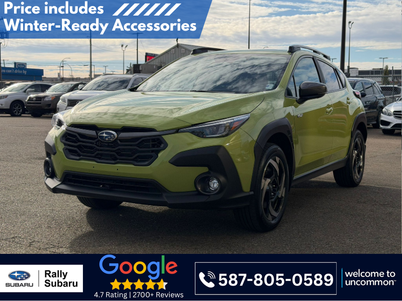 Citrus Yellow 2026 Subaru Crosstrek Hybrid SUV / Crossover All-Wheel Drive Automatic