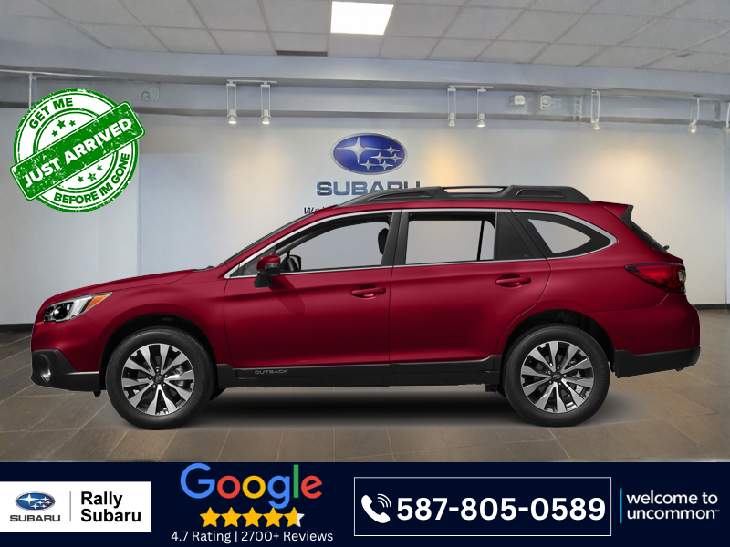 Red 2016 Subaru Outback Wagon All-Wheel Drive Automatic