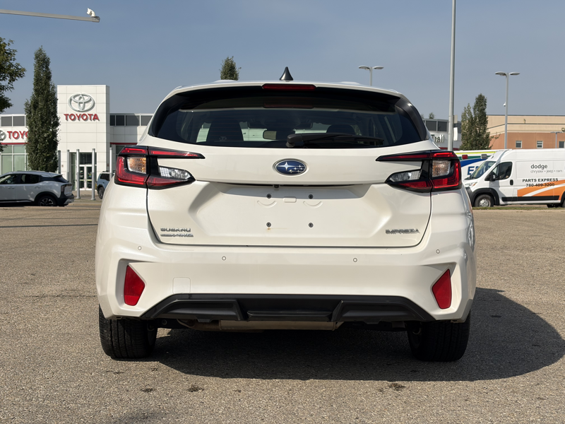 White 2024 Subaru Impreza Wagon Continuously Variable Transmission