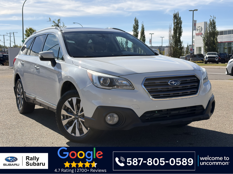Crystal White Pearl 2017 Subaru Outback Wagon Automatic