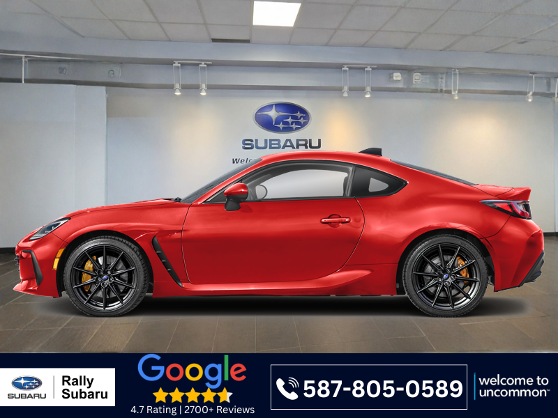 Red 2027 Subaru BRZ Coupe Rear-Wheel Drive Manual