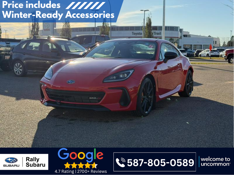 Red 2027 Subaru BRZ Coupe Rear-Wheel Drive Manual