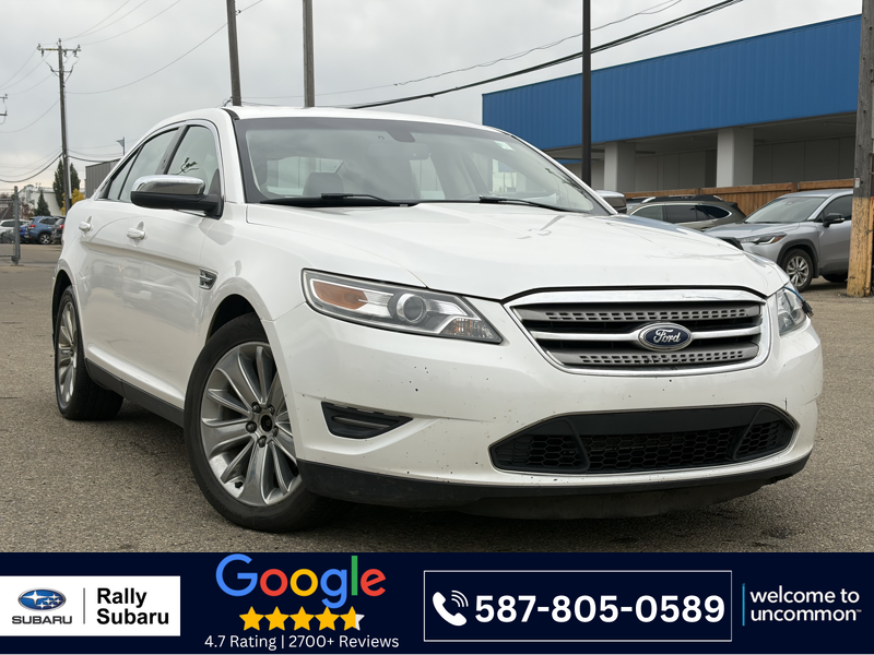 Black 2010 Ford Taurus Sedan All-Wheel Drive Automatic