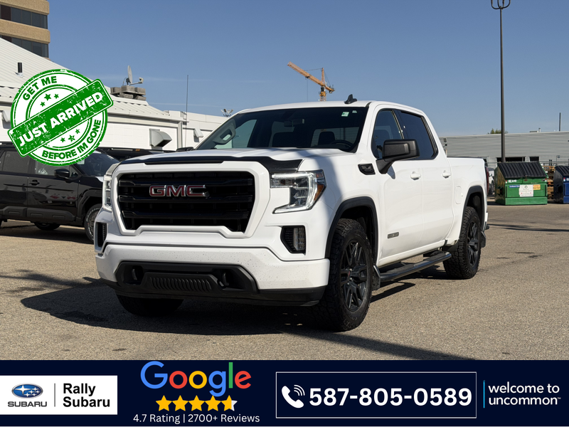 White 2022 GMC Sierra 1500 Limited Pickup Truck Four-Wheel Drive Automatic