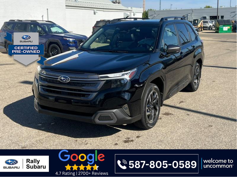 Black 2025 Subaru Forester SUV / Crossover All-Wheel Drive Automatic