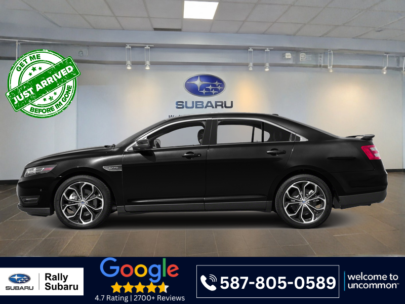 Black 2015 Ford Taurus Sedan All-Wheel Drive Automatic