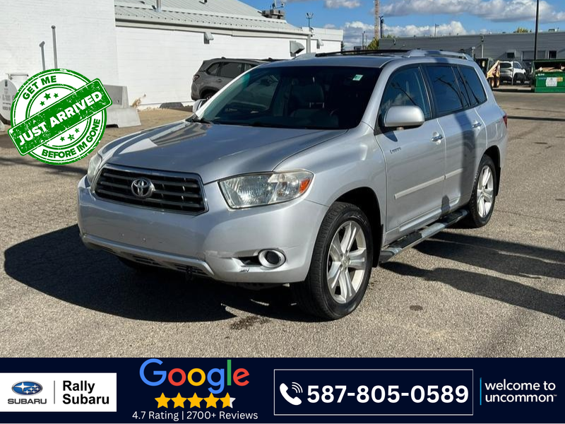 Gray 2009 Toyota Highlander SUV / Crossover All-Wheel Drive Automatic