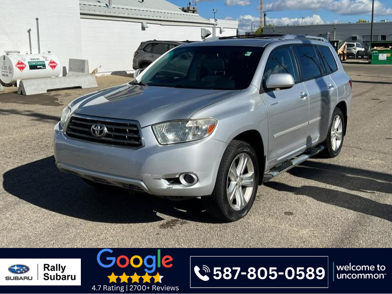 Gray 2009 Toyota Highlander SUV / Crossover All-Wheel Drive Automatic