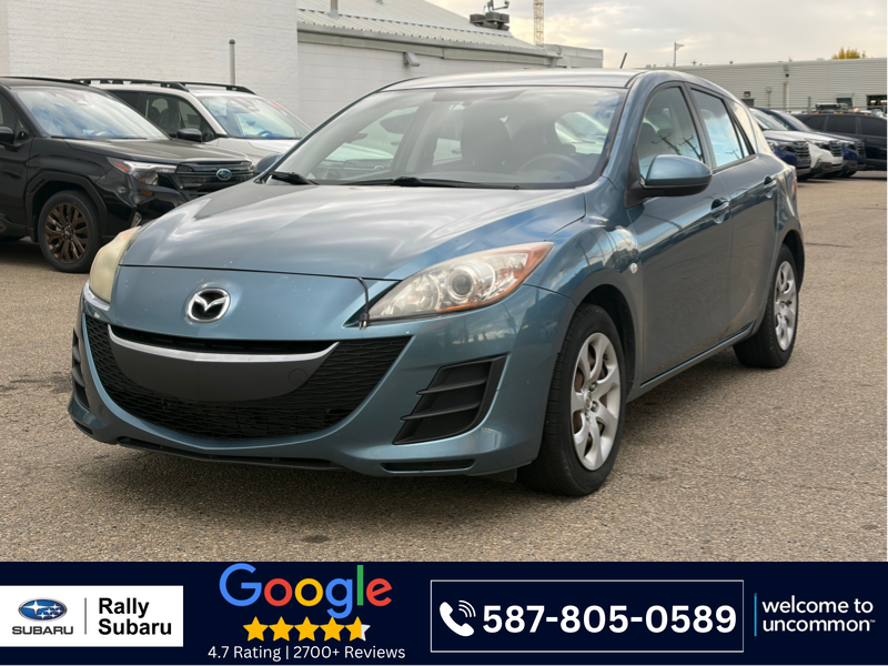 Blue 2010 Mazda MAZDA3 Sport Wagon Automatic
