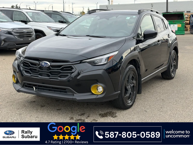Black 2024 Subaru Crosstrek SUV / Crossover  Automatic