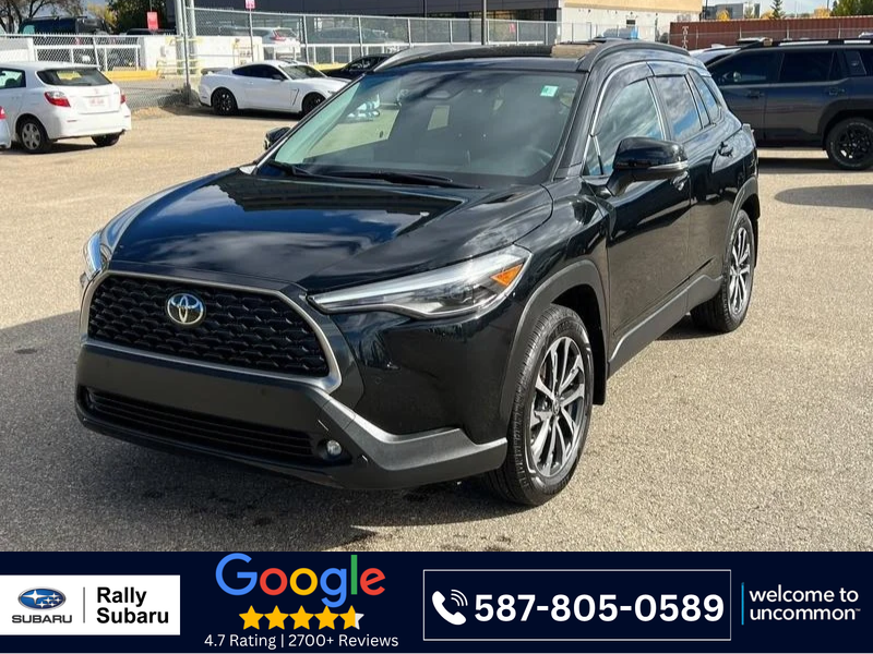 Black 2024 Toyota Corolla Cross SUV / Crossover All-Wheel Drive Automatic