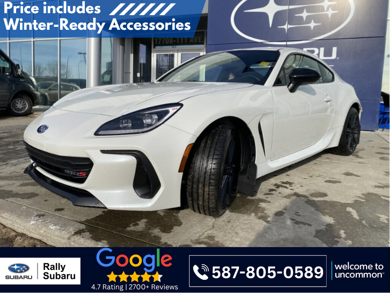 Crystal White Tricoat 2026 Subaru BRZ Coupe Rear-Wheel Drive Manual