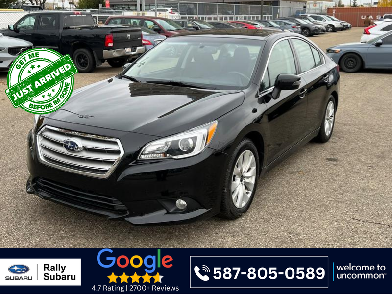 Black 2017 Subaru Legacy Sedan Automatic